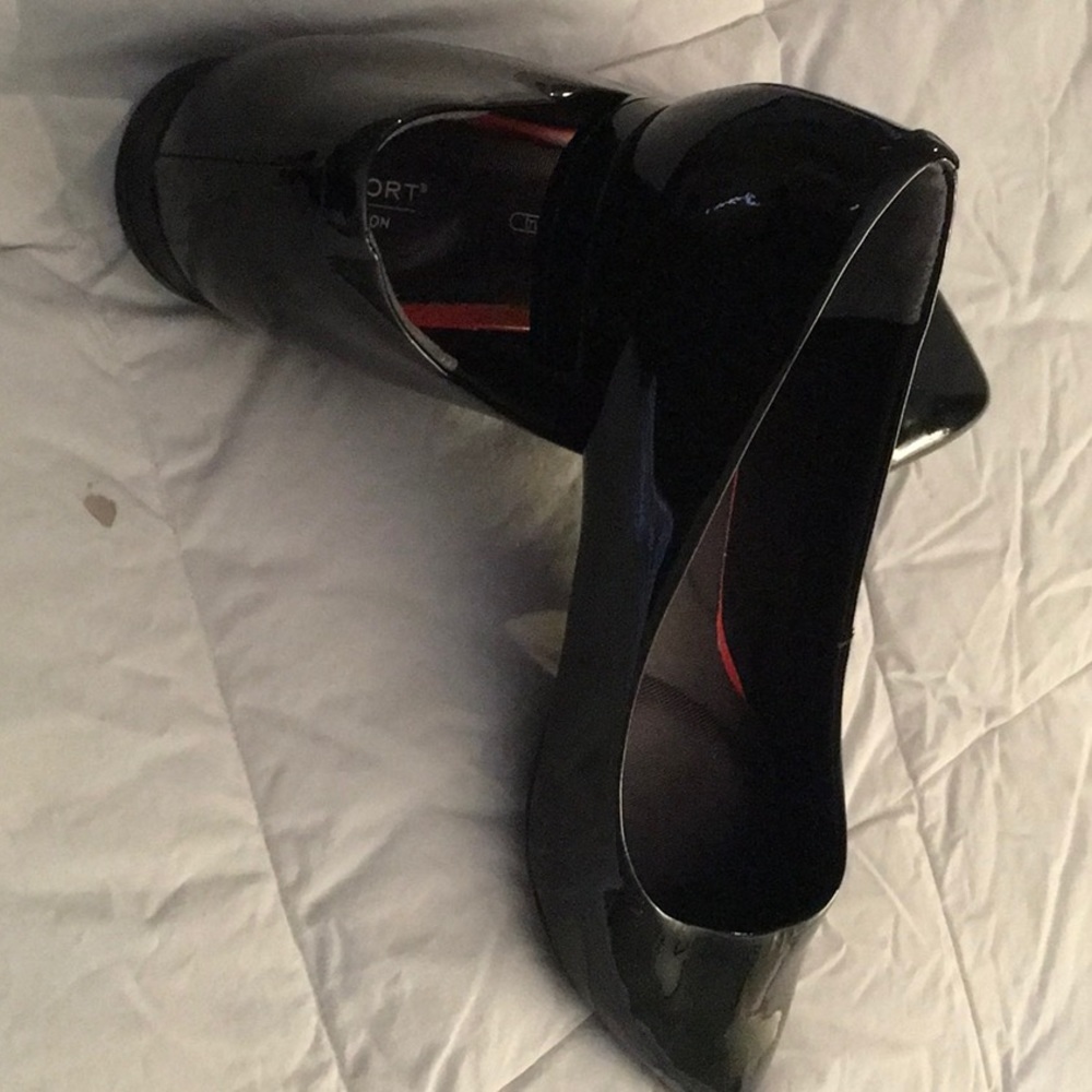 Black Patent Leather Flats